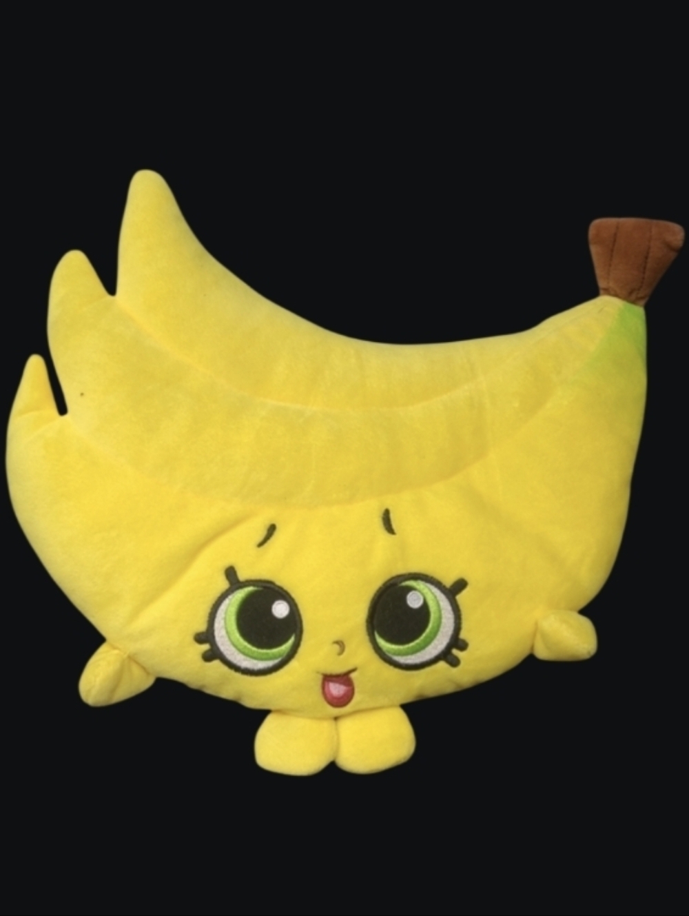 2013 SHOPKINS YELLOW "BUNCHO BANANAS" THIN PLUSH